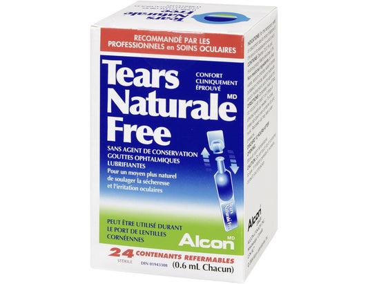 Tears Naturale Free Eye Drop, 0.6 mL