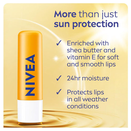 Nivea Sun Lip Balm SPF 30 Duo Pack – 2 × 4.8 g