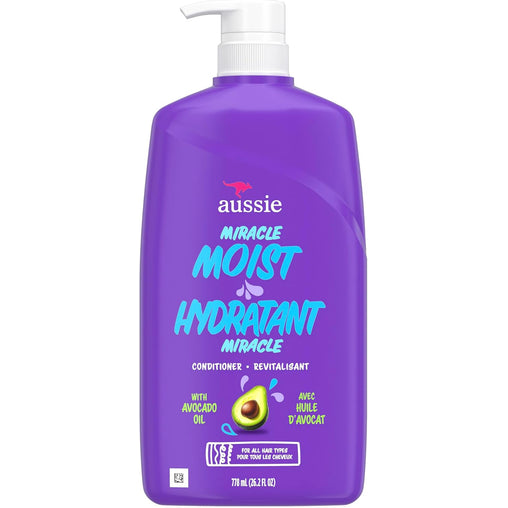 Aussie Miracle Moist Avocado & Jojoba Oil Conditioner - 778 mL