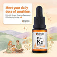 Orange Naturals D3+K2 Drops 250IU/30mcg  - 15ml