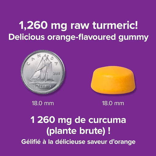 Webber Naturals Turmeric  - 120 Gummies
