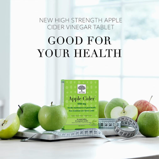 New Nordic Apple Cider Vinegar 1000mg - 30 Vegan Tablets