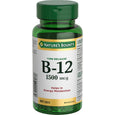 Nature`s Bounty Vitamin B12, Time Release, 1500 mcg - 80 Tablets