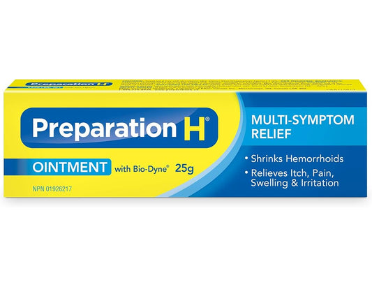 Preparation H Multi-Symptom Relief Cream, 25 g