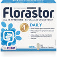 Florastor Daily Probiotic 50 Capsules