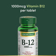 Nature's Bounty Vitamin B-12 1000 mcg, 150 Tablets