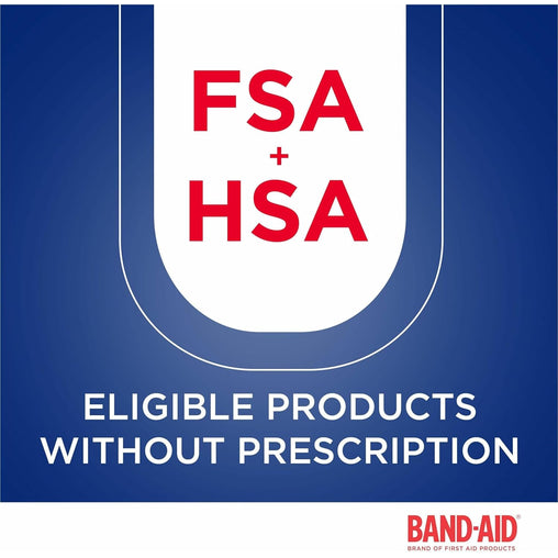Band-Aid Brand Plastic Bandages – 60 Count, All One Size