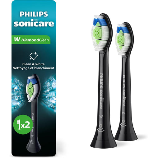 Philips Sonicare W DiamondClean Replacement Brush Heads, White - 2 Pack