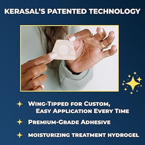 Kerasal Nail Renewal Nighttime Nail Patches, 14 ct