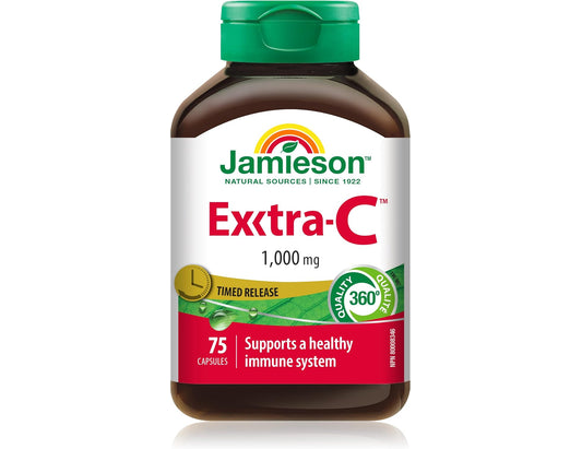 Jamieson Extra-C 1000mg – 75 Capsules