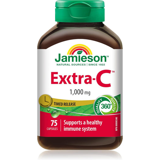 Jamieson Extra-C 1000mg – 75 Capsules
