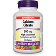 Webber Naturals Calcium Citrate 300mg – 120 Tablets