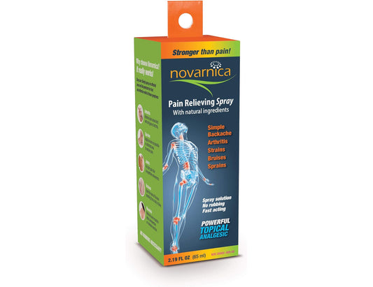 Novarnica Pain Reliever Spray, 65 mL
