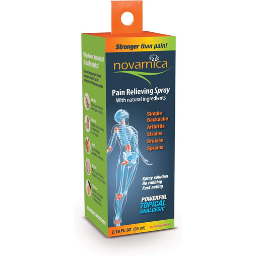 Novarnica Pain Reliever Spray, 65 mL