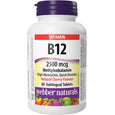 Webber Naturals Vitamin B12 2500 mcg - 60 Tablets
