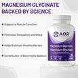 AOR Magnesium Glycinate Supplement, 90 ct