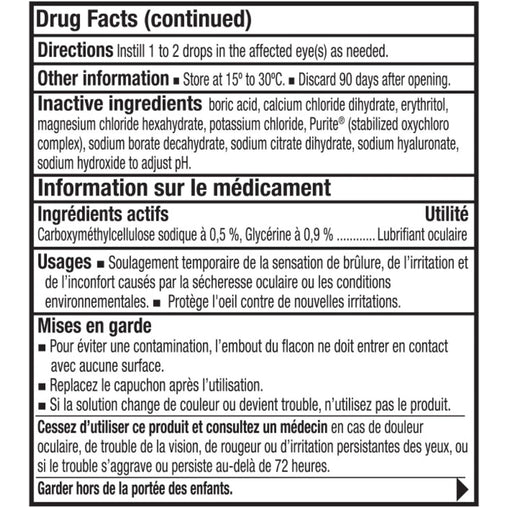 Refresh Optive Fusion Lubricant Eye Drops 10 mL, 2 ct