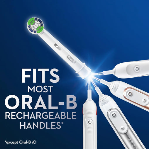 Oral-B Precision Clean Electric Toothbrush Replacement Brush Heads Refill, White - 3 Pack