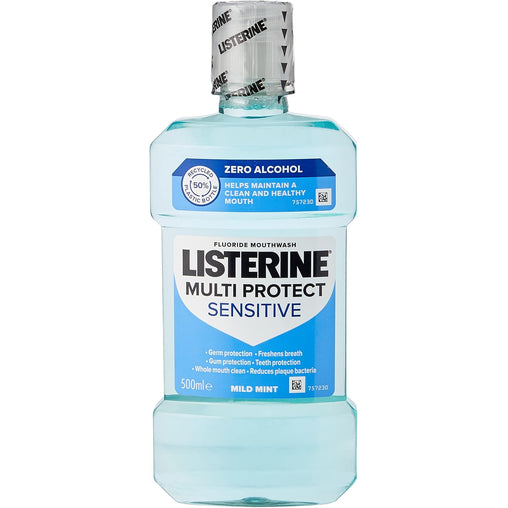 Listerine Multi Protection Sensitive Mouthwash - 500ml