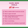 Nature's Bounty Hair, Skin & Nails Gummies with Biotin, 180 ct