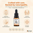 Orange Naturals D3+K2 Drops 250IU/30mcg  - 15ml
