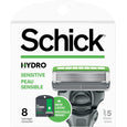Schick Hydro Skin Comfort Sensitive 5 Blade Razor Refills - 8 Count