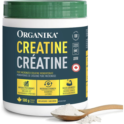 Organika Creatine Micronized Monohydrate Powder – 500 g