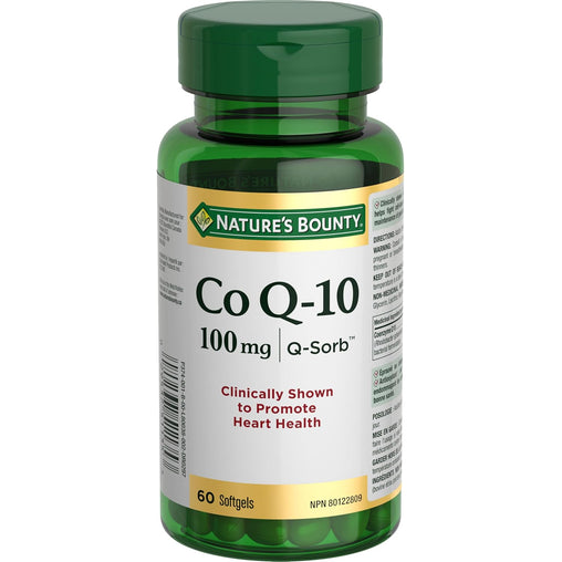 Nature's Bounty Co Q-10 100 mg, 60 Softgels