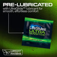 LifeStyles Ultra-Sensitive Lubricated Latex Condoms - 36 Pack