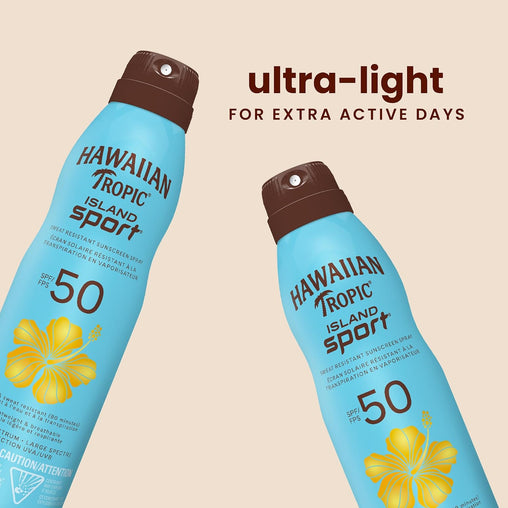 Hawaiian Tropic Island Sport Sunscreen Spray SPF 50  – 170g