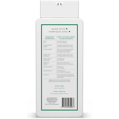Native Eucalyptus & Mint Body Wash - 532 mL