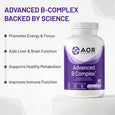 AOR Advanced B Complex 499 mg, 90 Caps