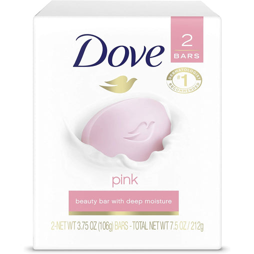 Dove Pink Beauty Bar 113 g, 2 ct