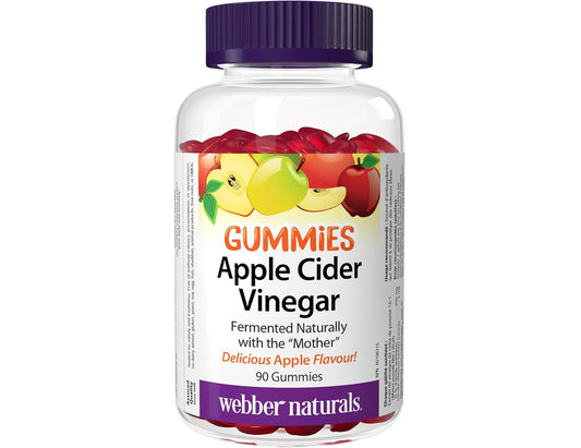 Webber Naturals Apple Cider Vinegar Gummy 200 mg - 90 Gummies