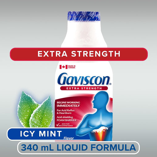 Gaviscon ES Icy Mint Liquid – 340 mL