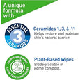 CeraVe Hydrating Makeup Removing Plant-Based Wipes, 25 ct