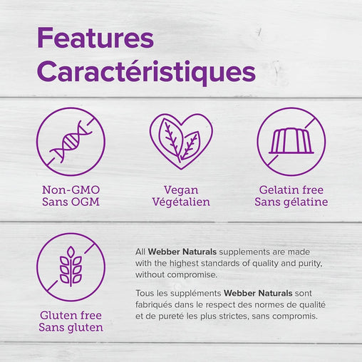 Webber Naturals Turmeric  - 120 Gummies