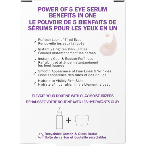Olay Super Eye Daily Serum 5-in-1 with Vitamin C & Niacinamide - 13.5 mL