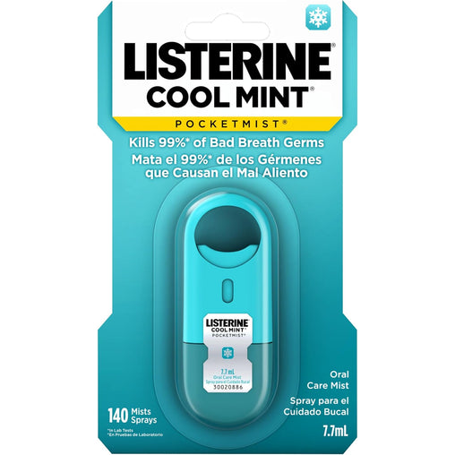 Listerine Pocketmist Cool Mint - 7.7 mL (144 Sprays)