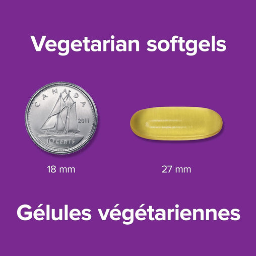Webber Naturals Plant-Based Omega-3 Algae Oil 700mg – 60 Softgels