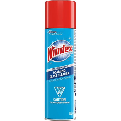 Windex Foaming Glass Cleaner – 560g Aerosol Can