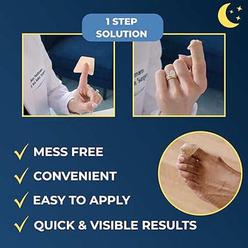 Kerasal Nail Renewal Nighttime Nail Patches, 14 ct