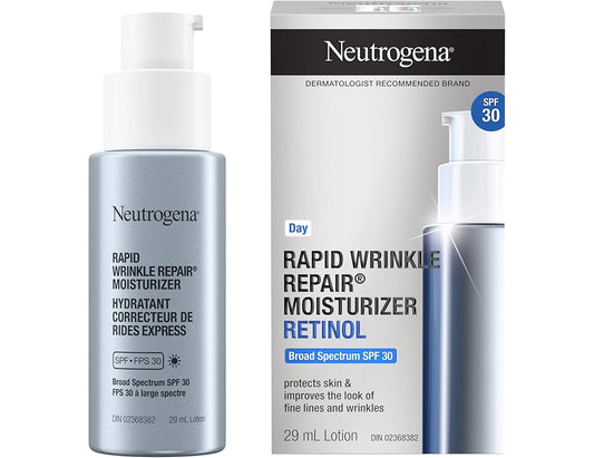 Neutrogena Rapid Wrinkle Repair Retinol Moisturizer with SPF 30, 29 mL