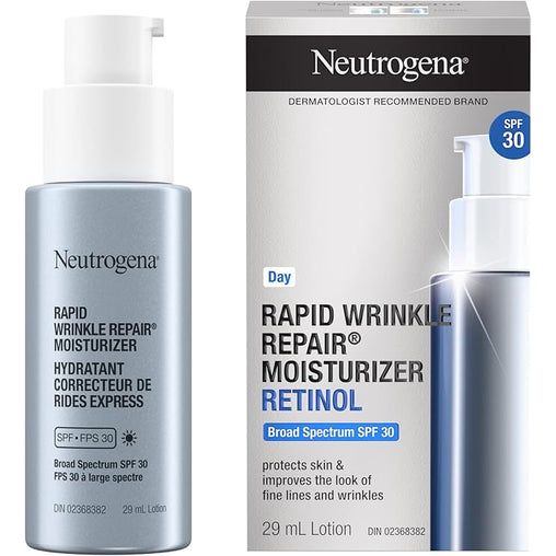 Neutrogena Rapid Wrinkle Repair Retinol Moisturizer with SPF 30, 29 mL