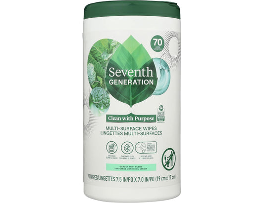 Seventh Generation Multi-Surface Cleaning Wipes - 70 Wipes