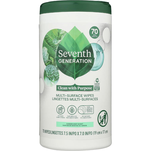 Seventh Generation Multi-Surface Cleaning Wipes - 70 Wipes