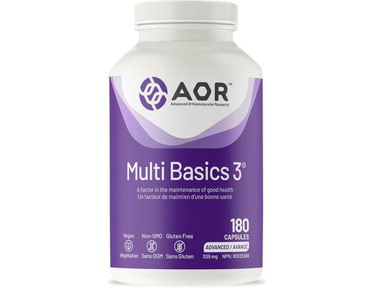 AOR Multi Basics 3 - 180 Capsules