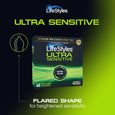 LifeStyles Ultra-Sensitive Lubricated Latex Condoms - 36 Pack