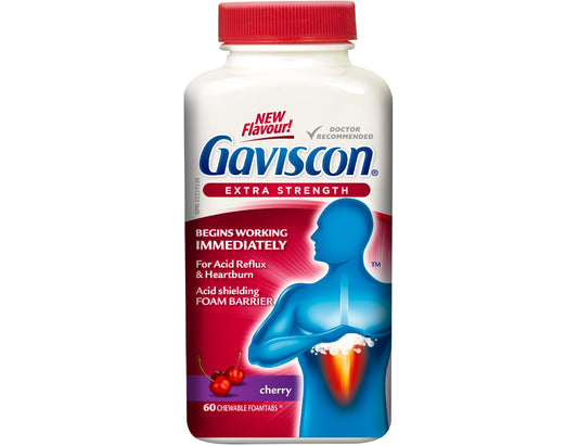 Gaviscon Extra Strength  - 60 Tablets