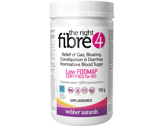 Webber Naturals The Right Fibre4 Unflavoured, 150 g